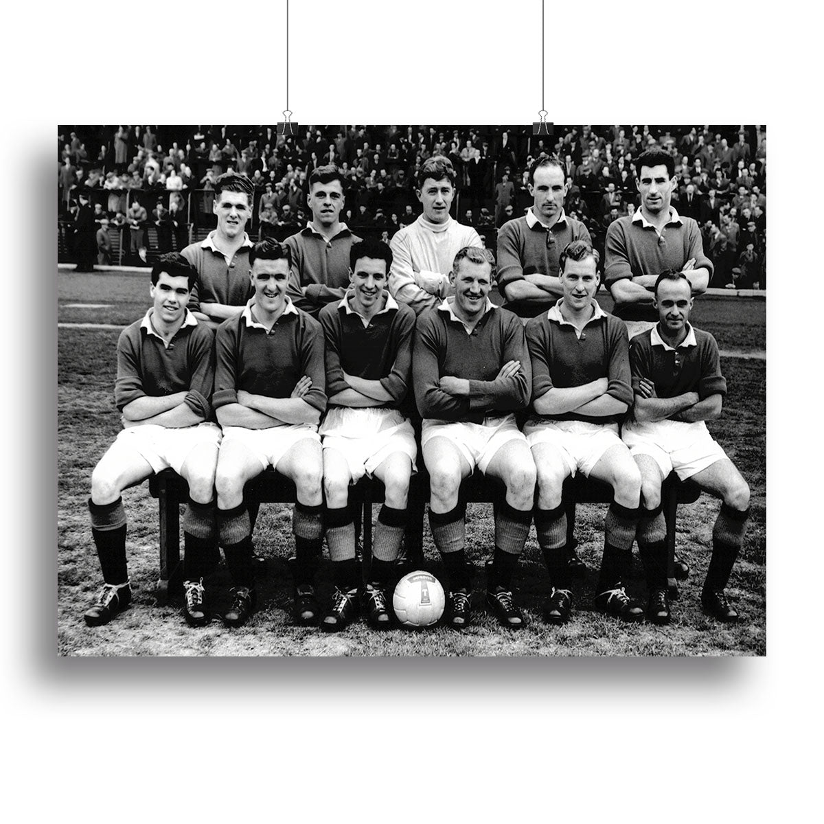 Glasgow Rangers Football Club Team Photo 1957 Canvas Print or Poster - Canvas Art Rocks - 2