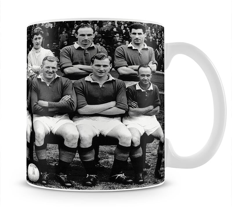 Glasgow Rangers Football Club Team Photo 1957 Mug - Canvas Art Rocks - 1
