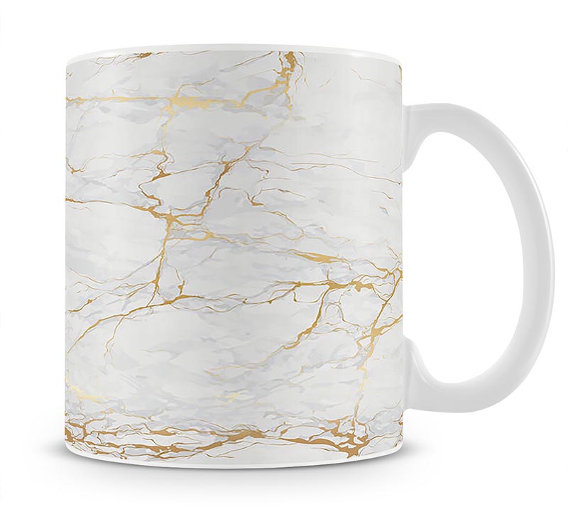 Golden Marble Mug - Canvas Art Rocks - 1