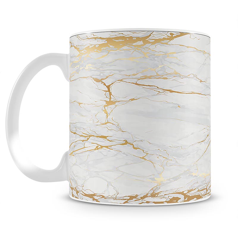 Golden Marble Mug - Canvas Art Rocks - 1