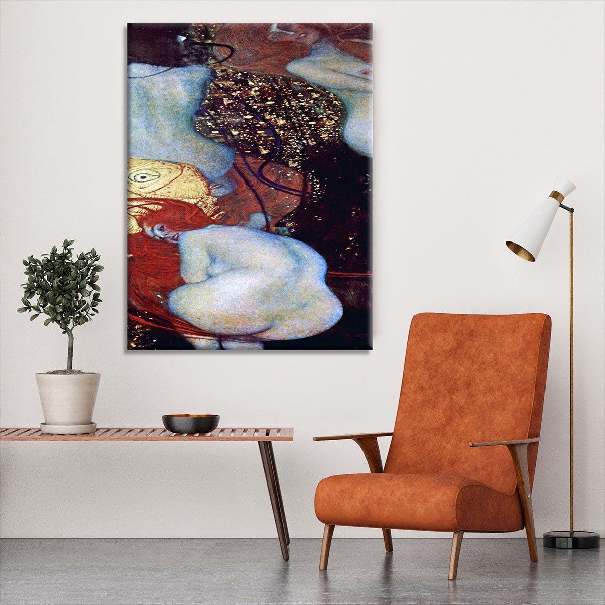 Goldfish by Klimt Canvas Print or Poster - Canvas Art Rocks - 6