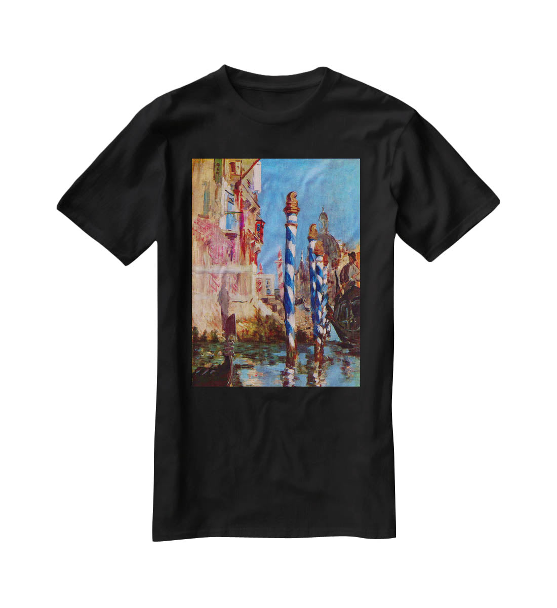 Grand Canal in Venice by Edouard Manet T-Shirt - Canvas Art Rocks - 1