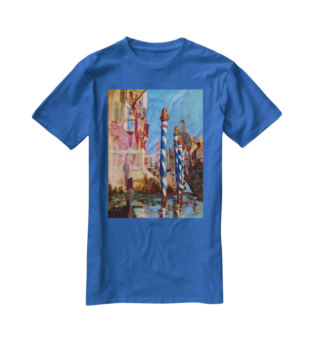 Grand Canal in Venice by Edouard Manet T-Shirt - Canvas Art Rocks - 2