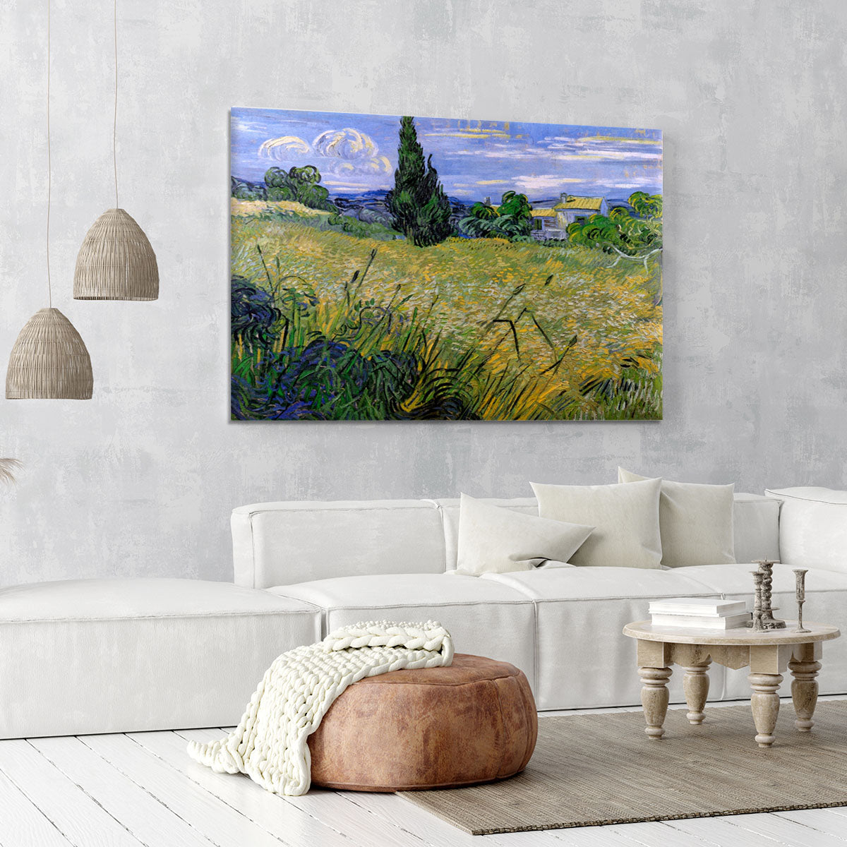 Cypresses in a Wheat Field 1889 Vincent van Gogh Cypresses in a Wheat Field 1889 Vincent van Gogh