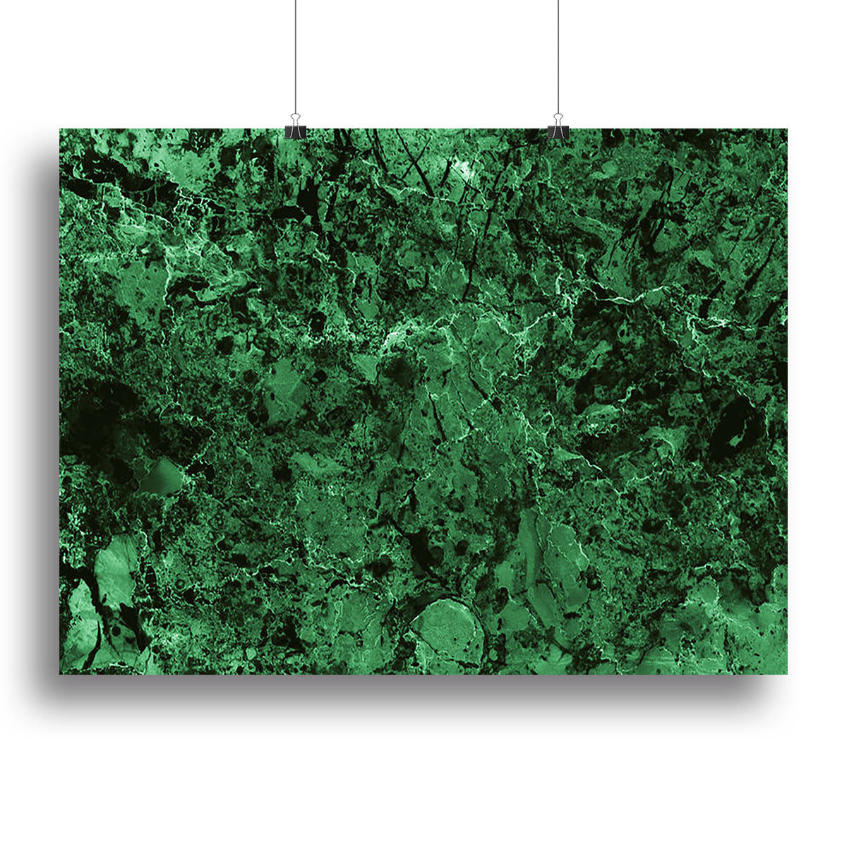 Green marble tiles seamless Canvas Print or Poster - Canvas Art Rocks - 2