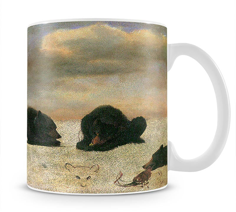 Grizzly Bears by Bierstadt Mug - Canvas Art Rocks - 1