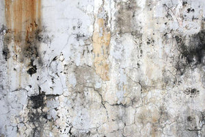 Grunge cracked wall Wall Mural Wallpaper - Canvas Art Rocks - 1
