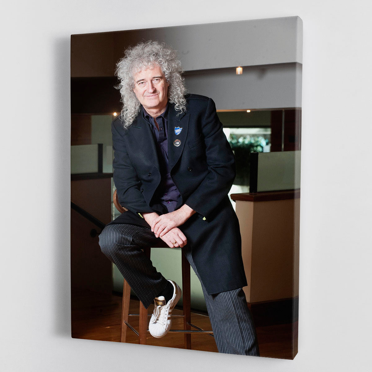 Guitarist Brian May of Queen Canvas Print or Poster - Canvas Art Rocks - 1