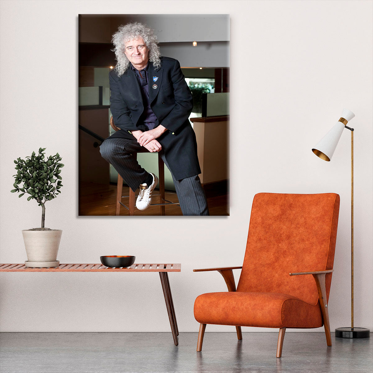 Guitarist Brian May of Queen Canvas Print or Poster - Canvas Art Rocks - 6