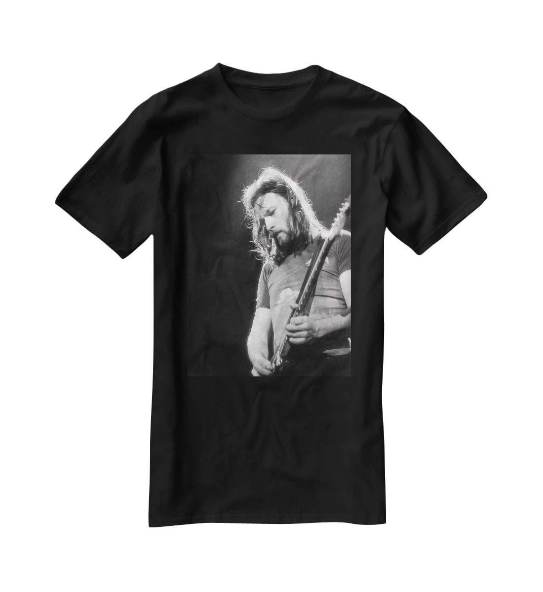 Guitarist David Gilmour T-Shirt - Canvas Art Rocks - 1