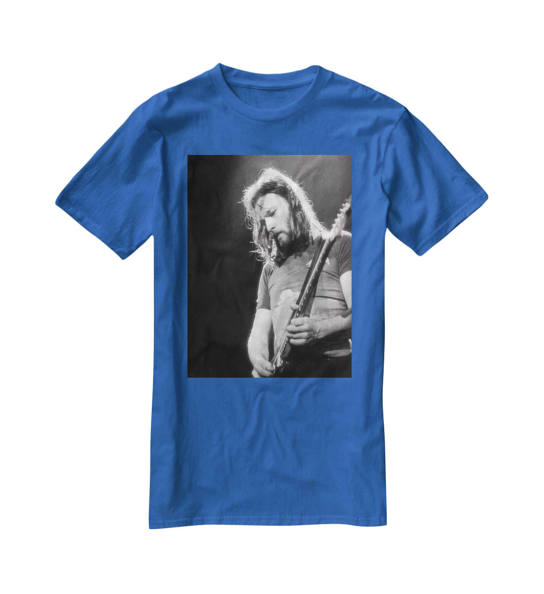 Guitarist David Gilmour T-Shirt - Canvas Art Rocks - 2