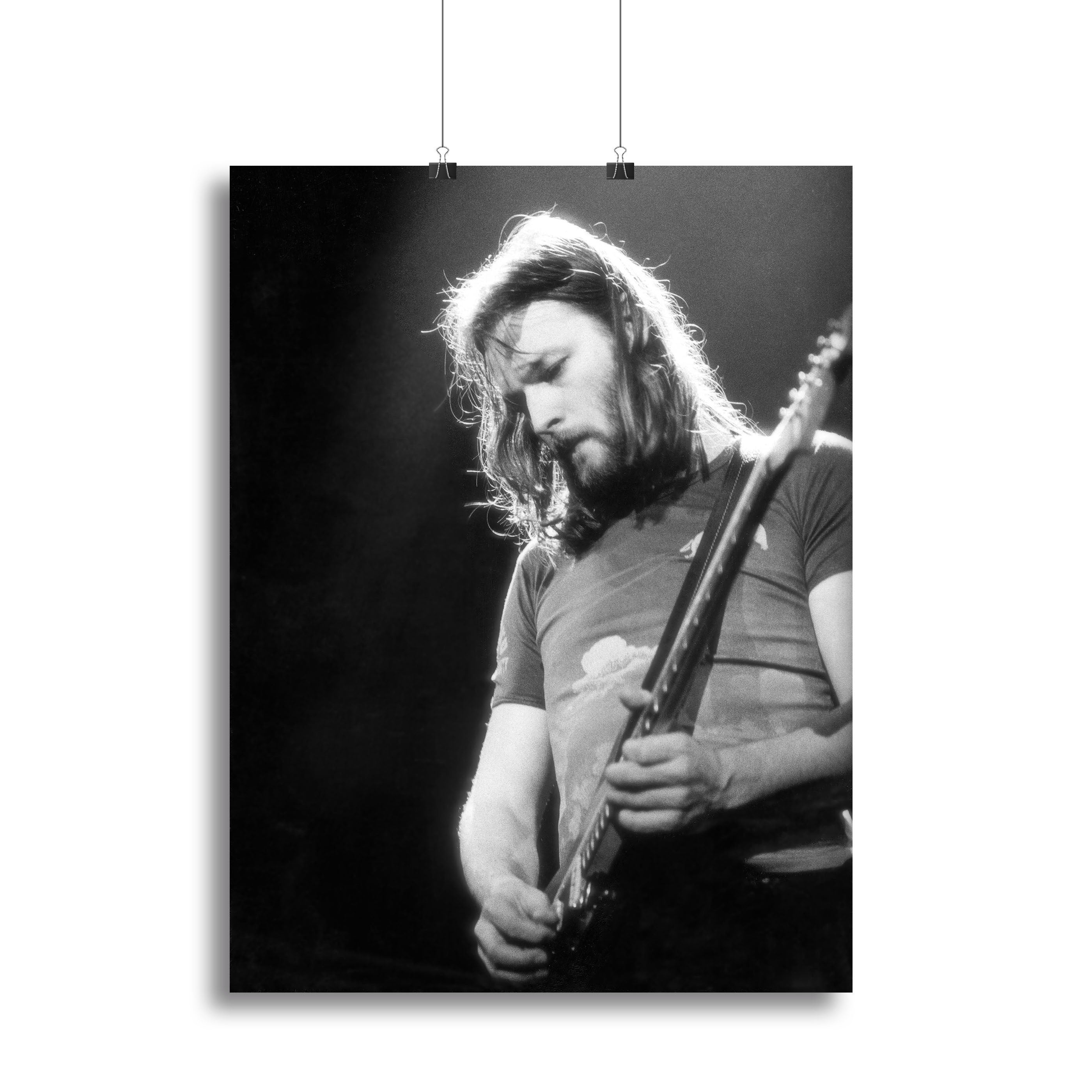 Guitarist David Gilmour Canvas Print or Poster - Canvas Art Rocks - 2