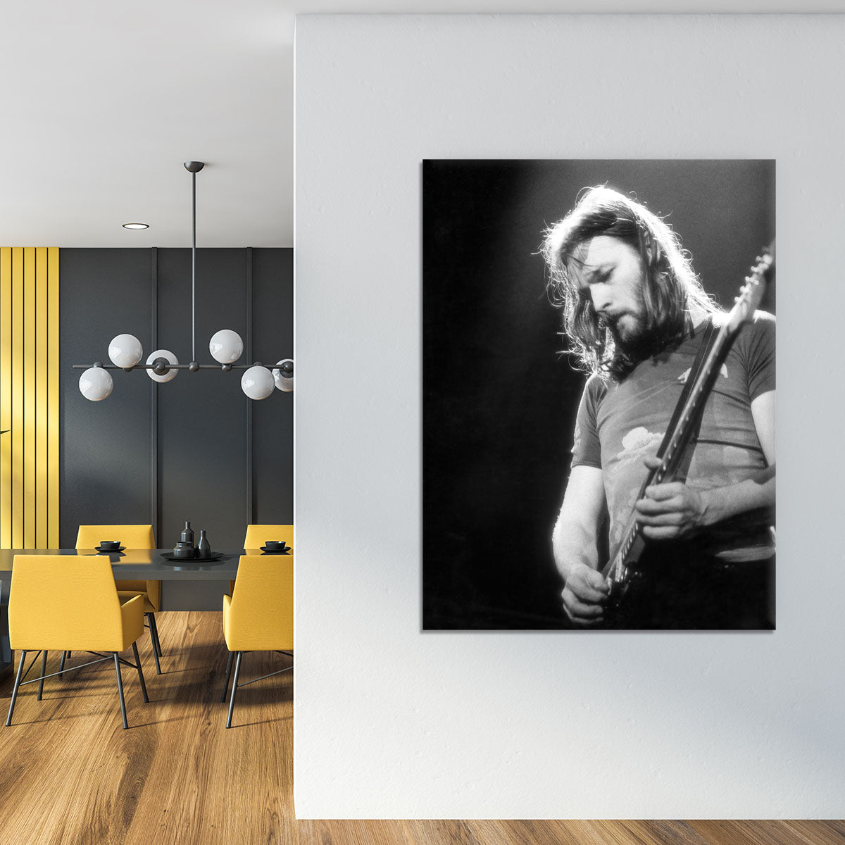 Guitarist David Gilmour Canvas Print or Poster - Canvas Art Rocks - 4