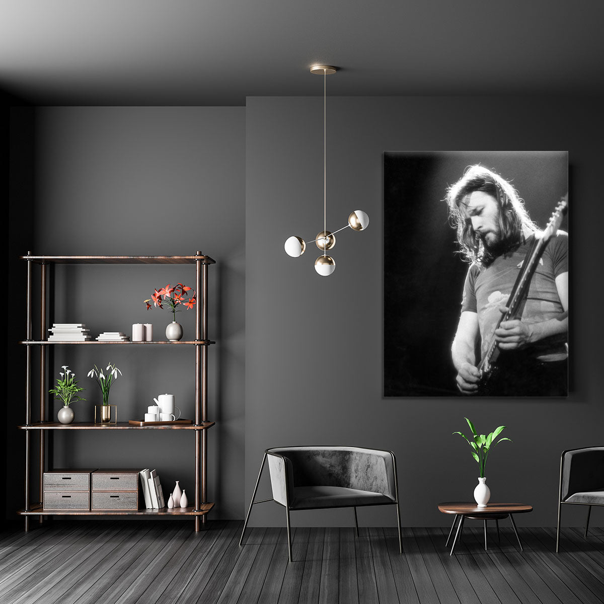 Guitarist David Gilmour Canvas Print or Poster - Canvas Art Rocks - 5