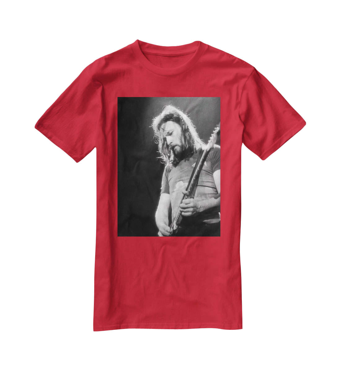 Guitarist David Gilmour T-Shirt - Canvas Art Rocks - 4