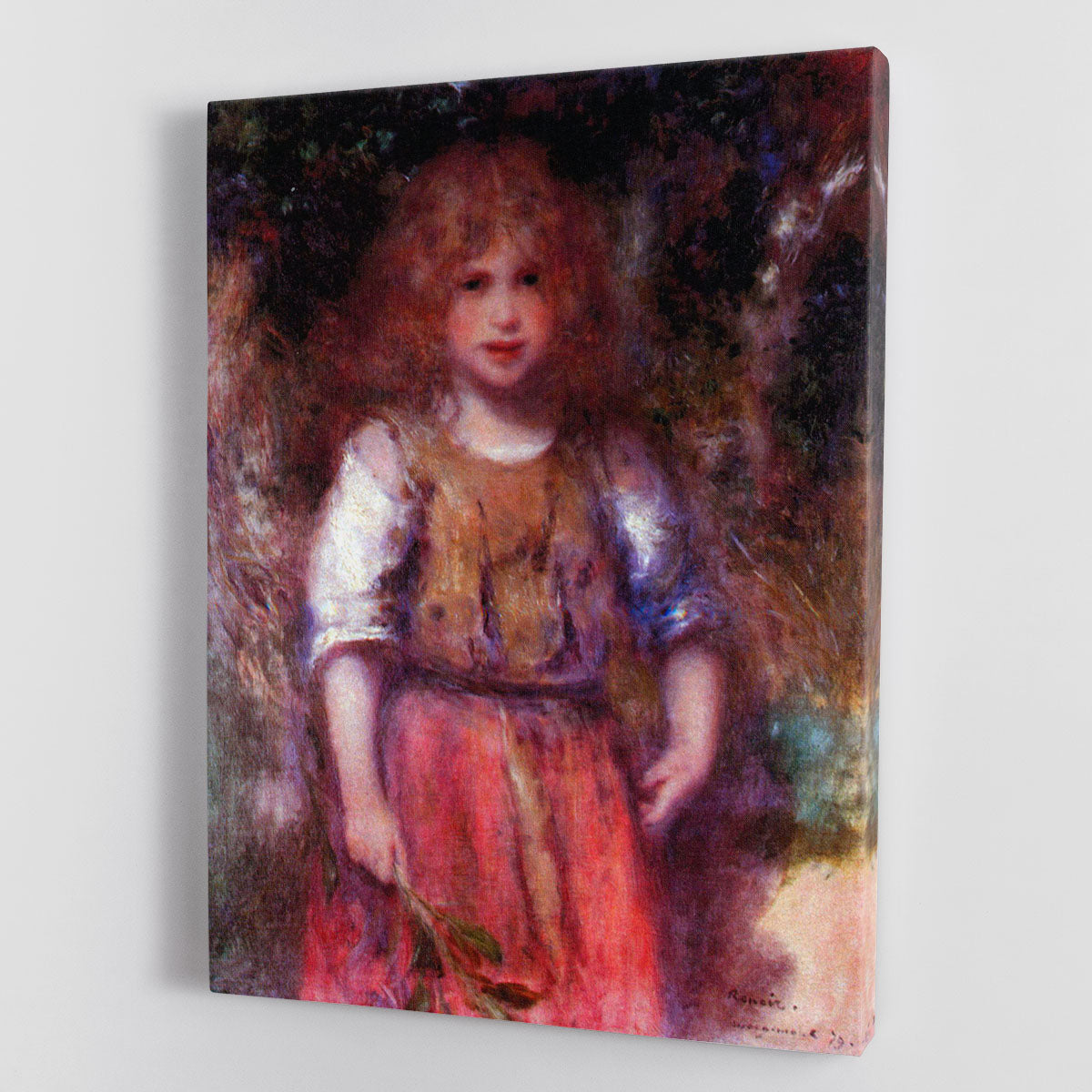 Gypsy girl by Renoir Canvas Print or Poster - Canvas Art Rocks - 1