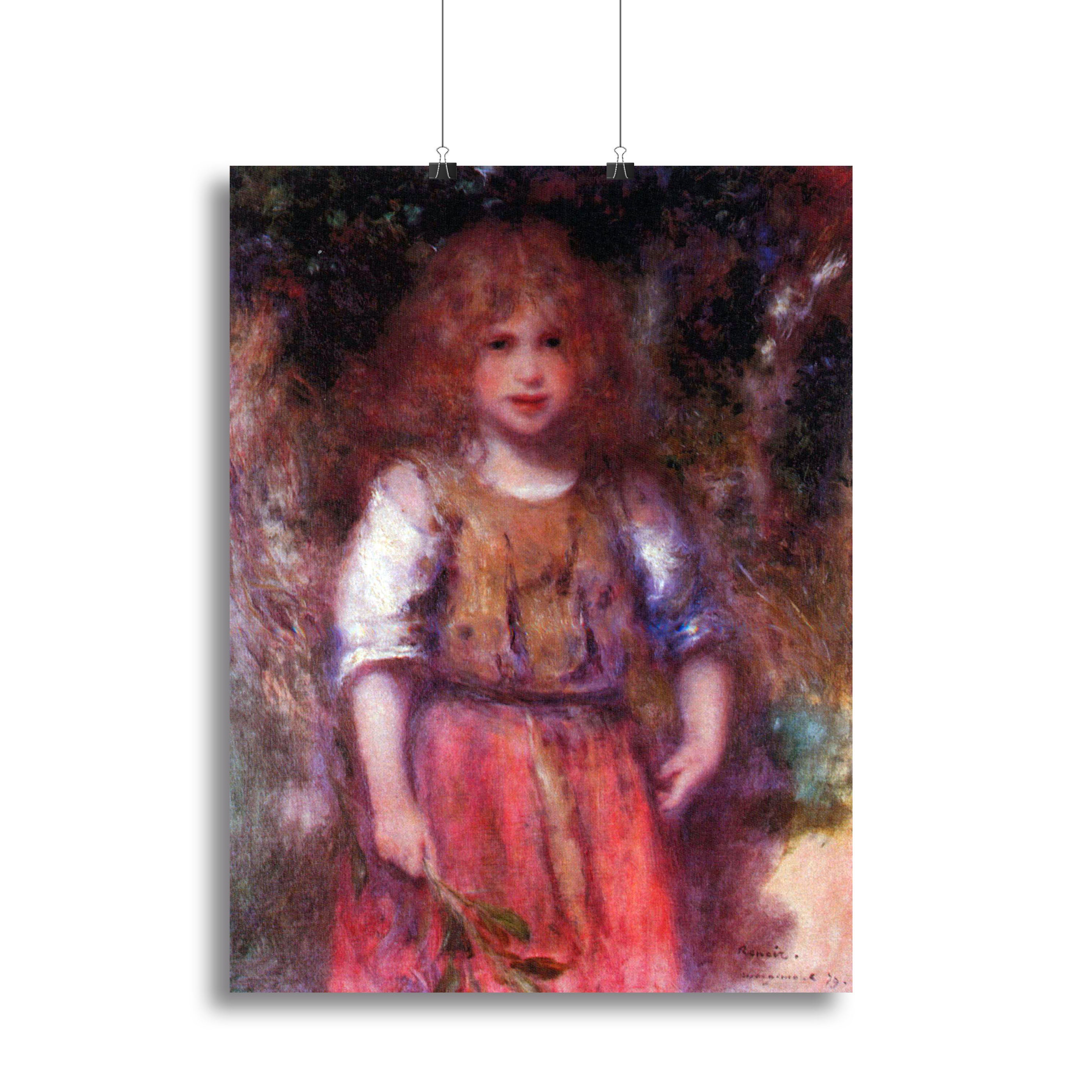 Gypsy girl by Renoir Canvas Print or Poster - Canvas Art Rocks - 2