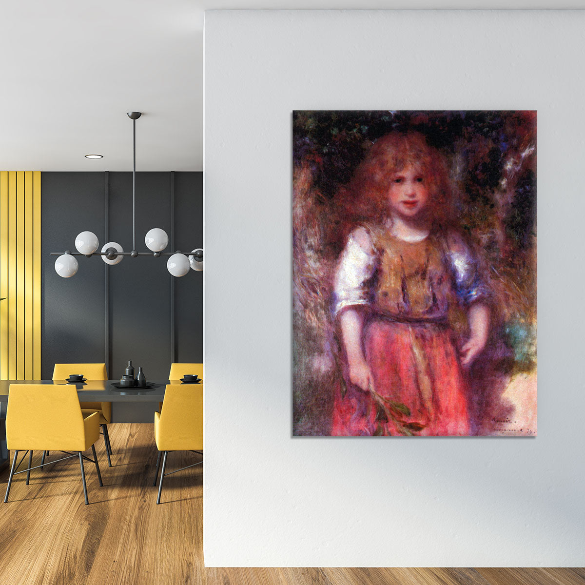 Gypsy girl by Renoir Canvas Print or Poster - Canvas Art Rocks - 4