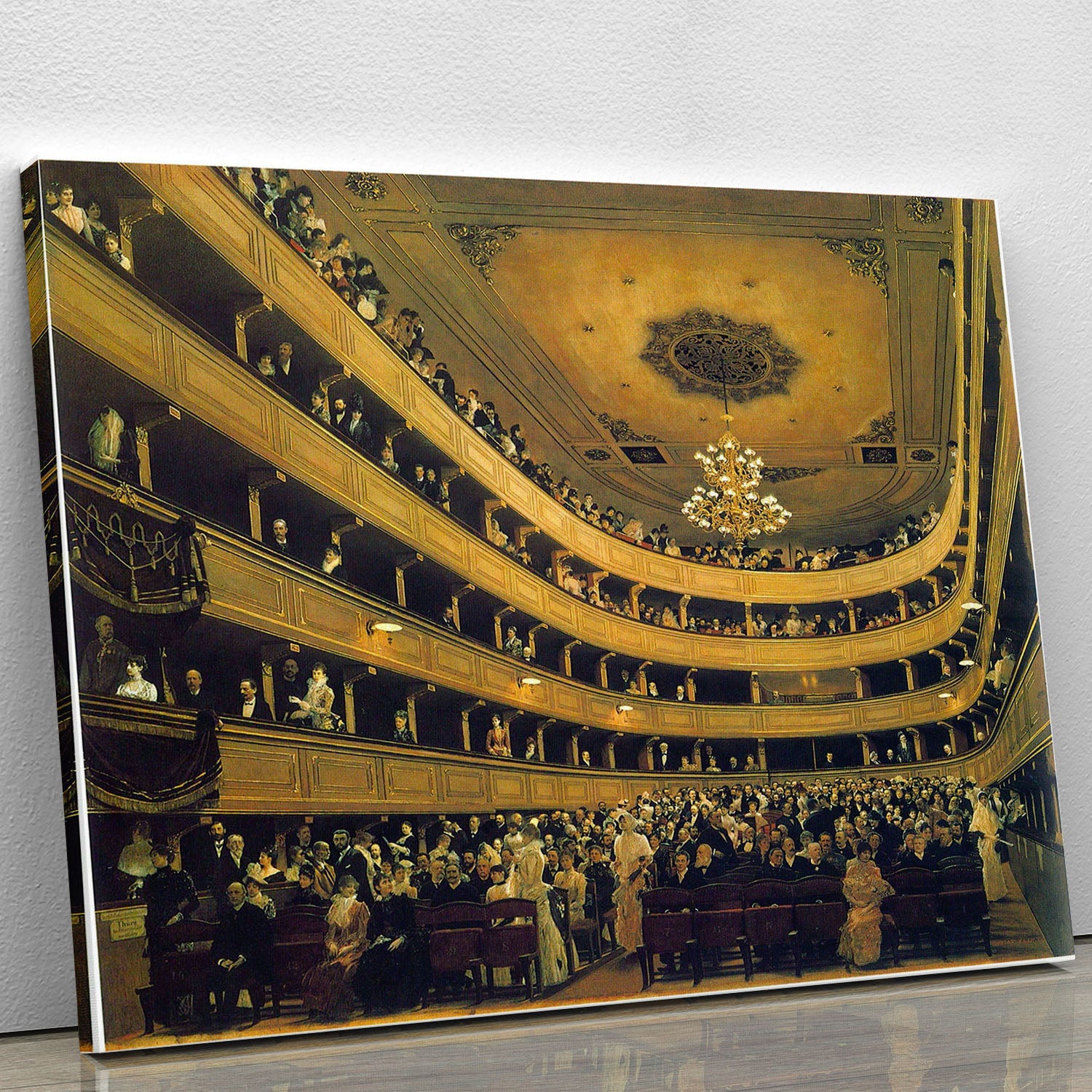 Hall by Klimt Canvas Print or Poster - Canvas Art Rocks - 1