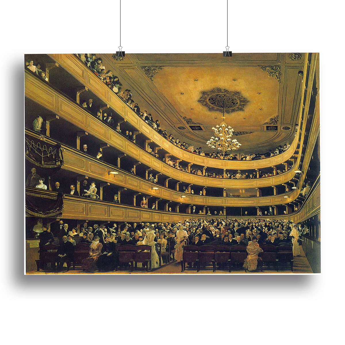 Hall by Klimt Canvas Print or Poster - Canvas Art Rocks - 2