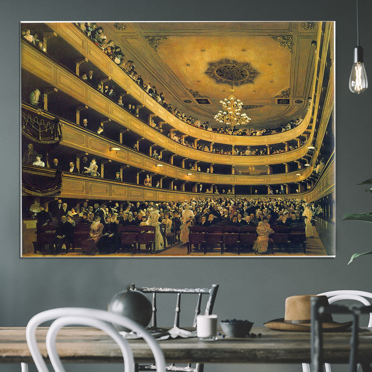 Hall by Klimt Canvas Print or Poster - Canvas Art Rocks - 3