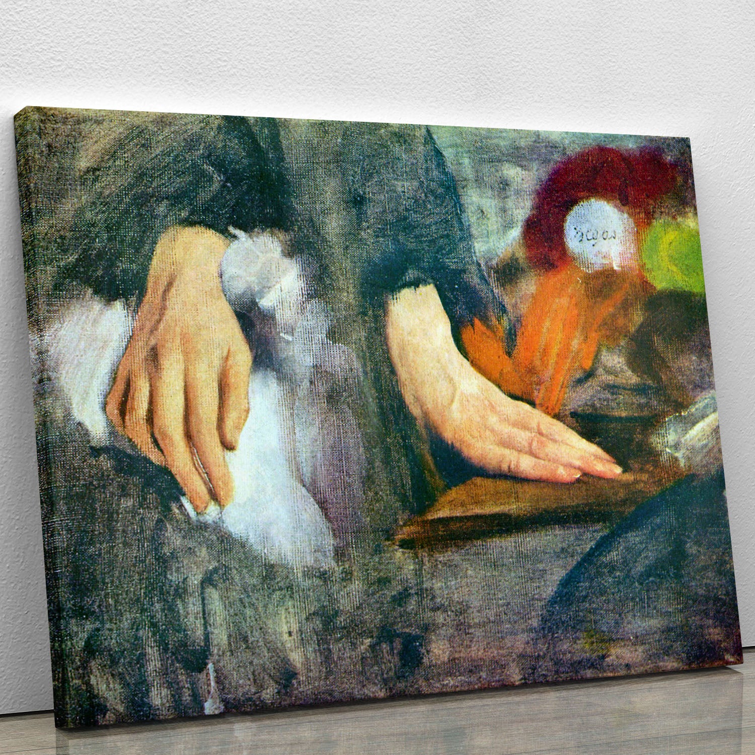 Hand Study by Degas Canvas Print or Poster - Canvas Art Rocks - 1