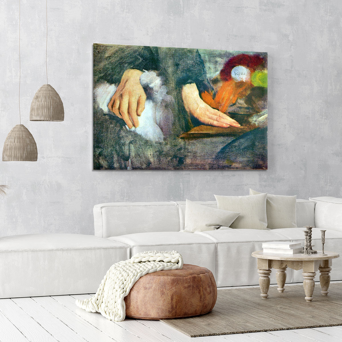 Hand Study by Degas Canvas Print or Poster - Canvas Art Rocks - 6