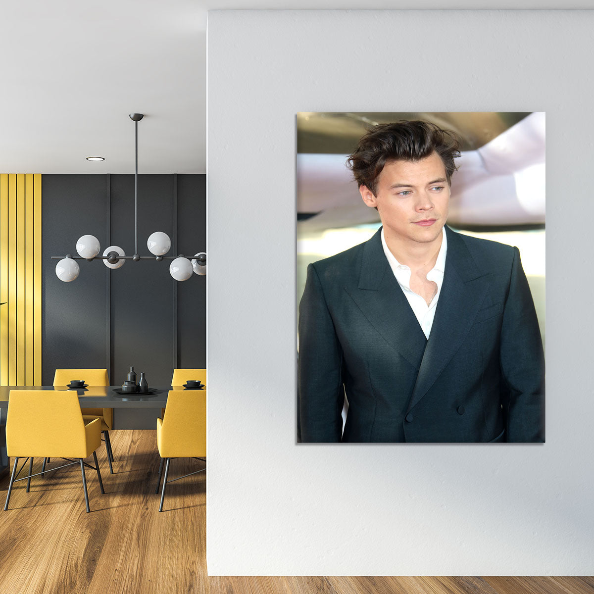 Harry Styles from One Direction Canvas Print or Poster - Canvas Art Rocks - 4