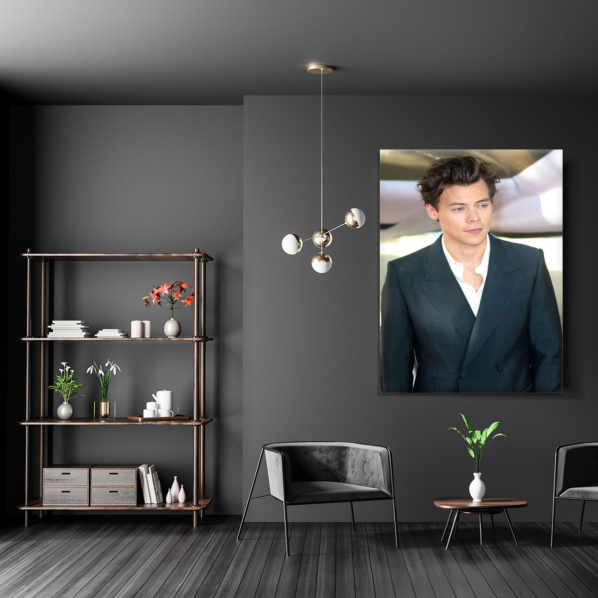Harry Styles from One Direction Canvas Print or Poster - Canvas Art Rocks - 5