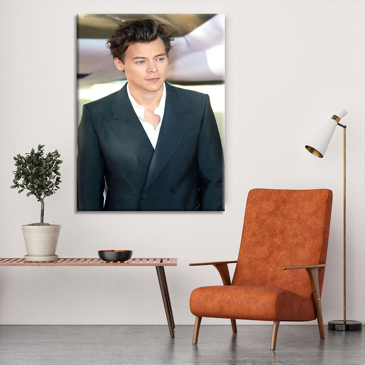 Harry Styles from One Direction Canvas Print or Poster - Canvas Art Rocks - 6