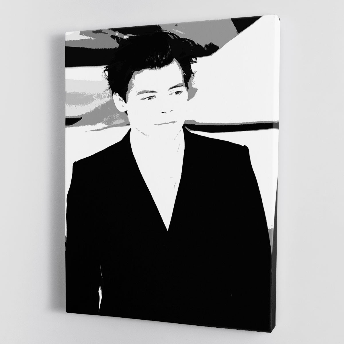 Harry Styles from One Direction Pop Art Canvas Print or Poster - Canvas Art Rocks - 1