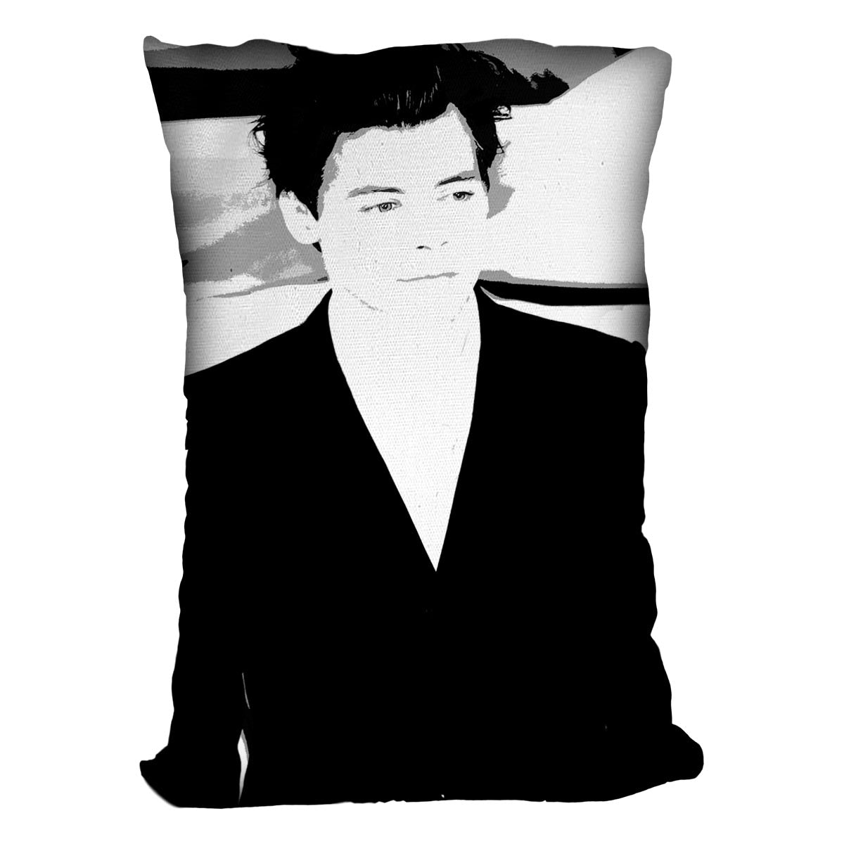 Harry Styles from One Direction Pop Art Cushion
