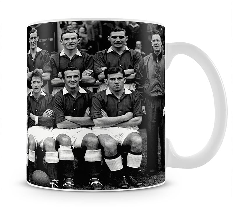 Hearts Football Club Team Photo 1954 Mug - Canvas Art Rocks - 1