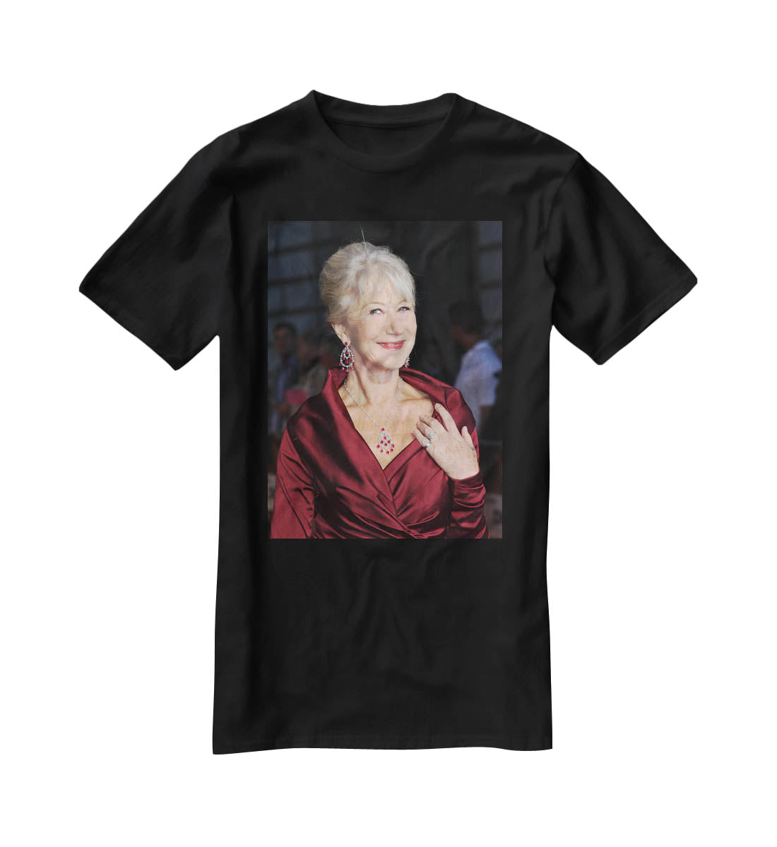 Helen Mirren T-Shirt - Canvas Art Rocks - 1