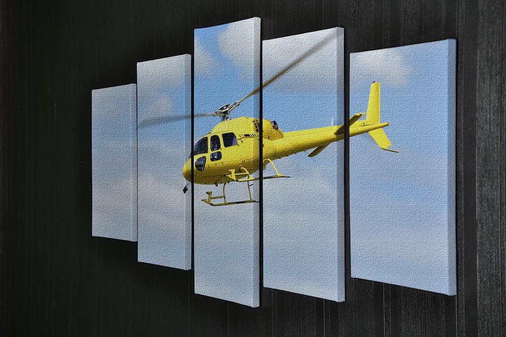 Helicopter rescue 5 Split Panel Canvas  - Canvas Art Rocks - 2