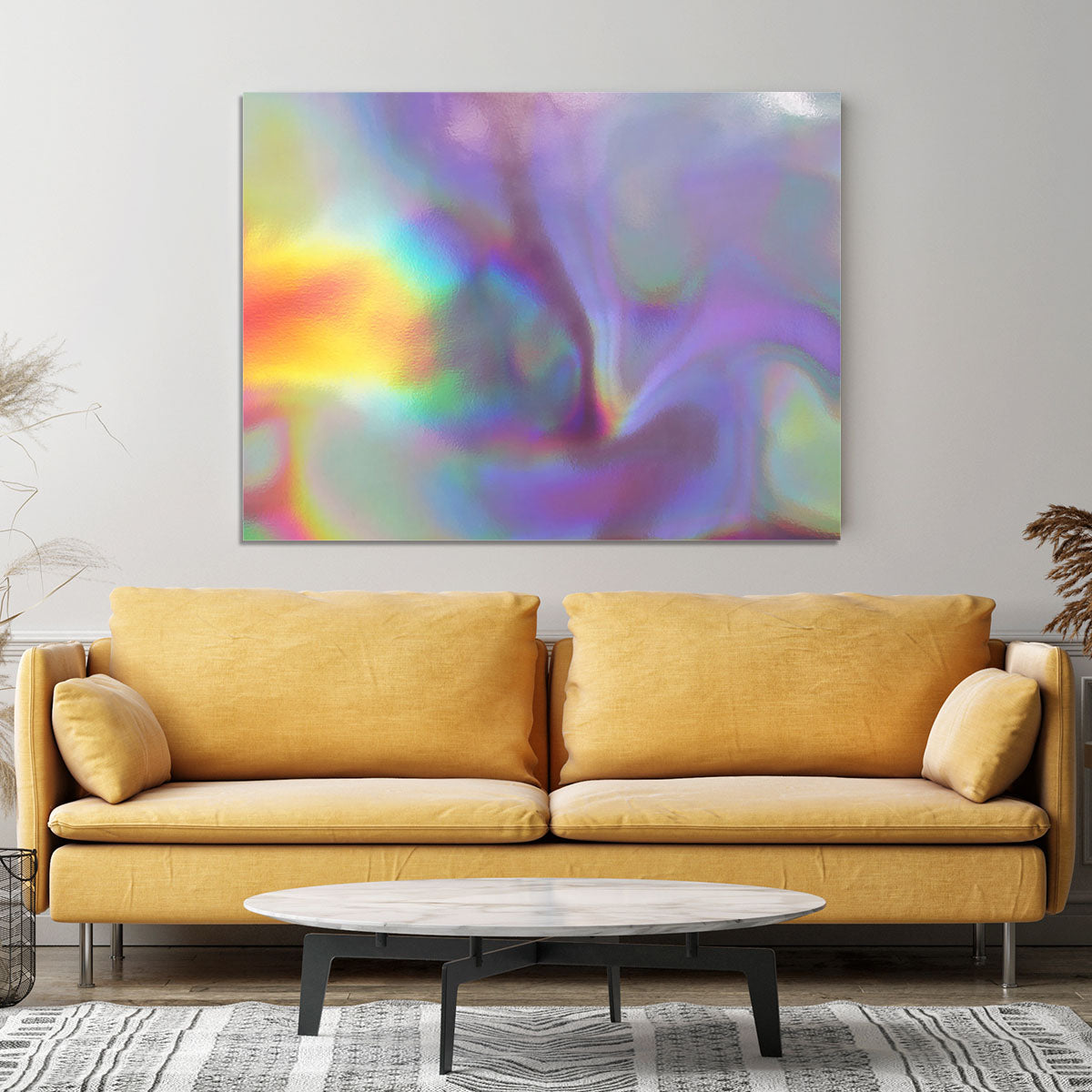 Holographic texture 2 Canvas Print or Poster - Canvas Art Rocks - 4