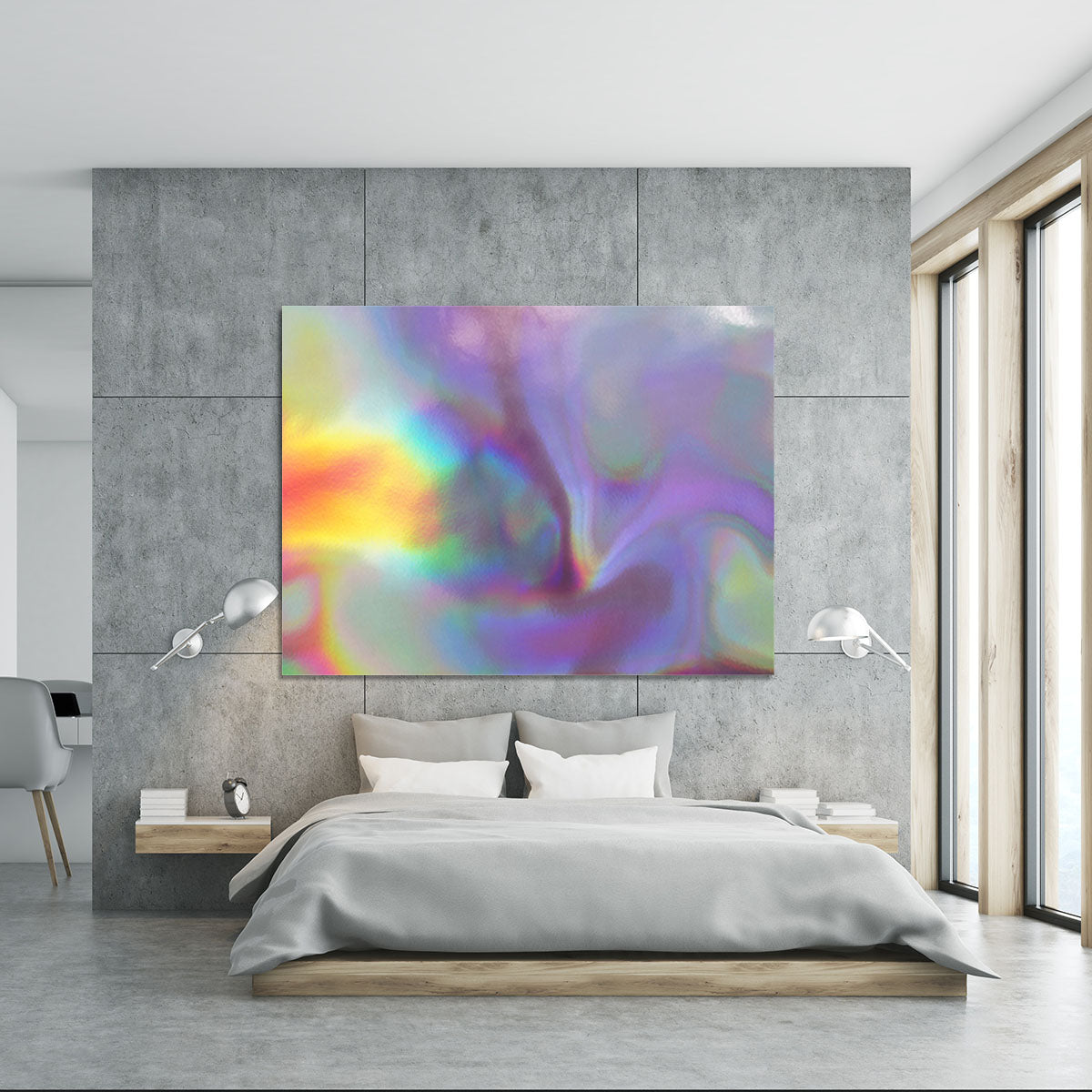 Holographic texture 2 Canvas Print or Poster - Canvas Art Rocks - 5