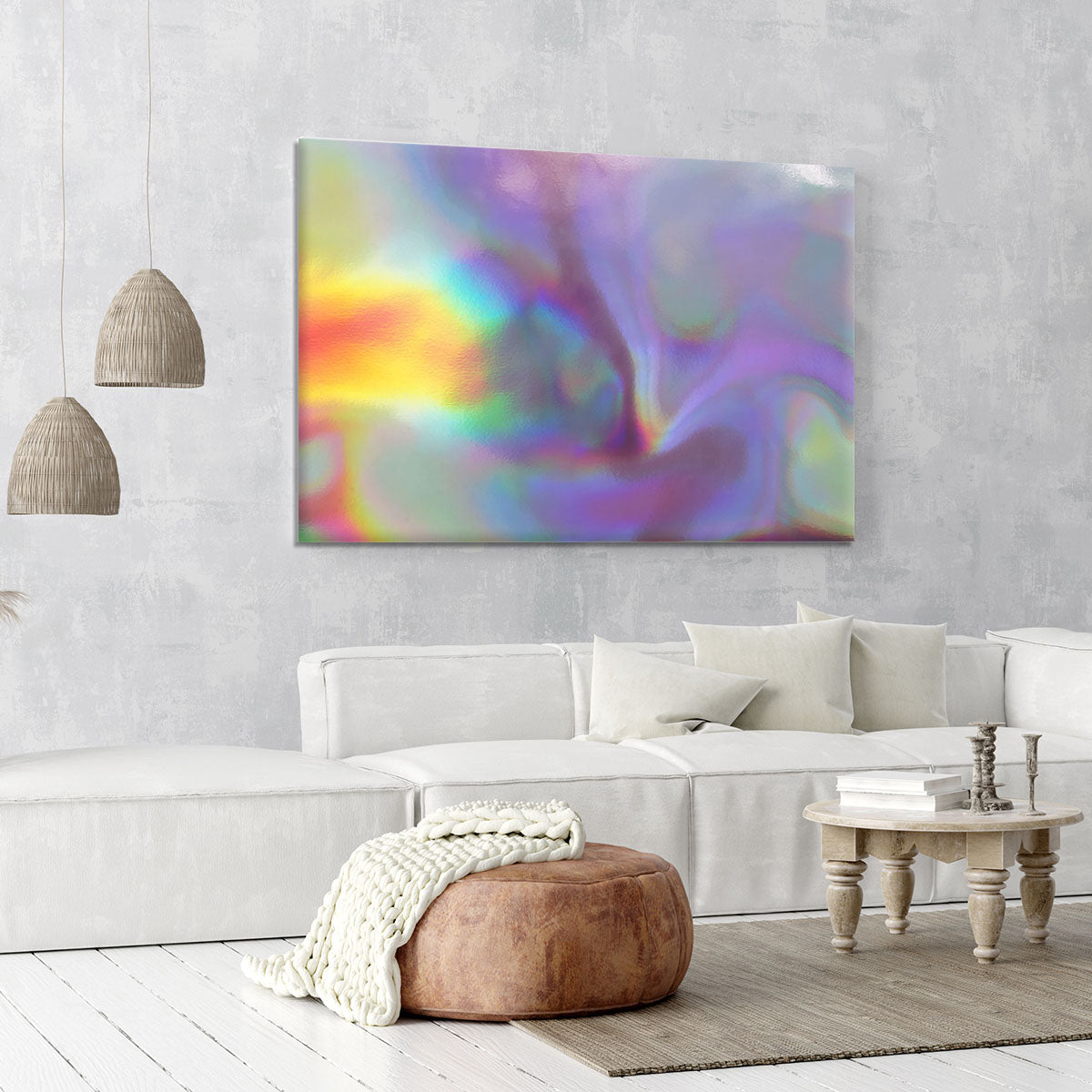 Holographic texture 2 Canvas Print or Poster - Canvas Art Rocks - 6