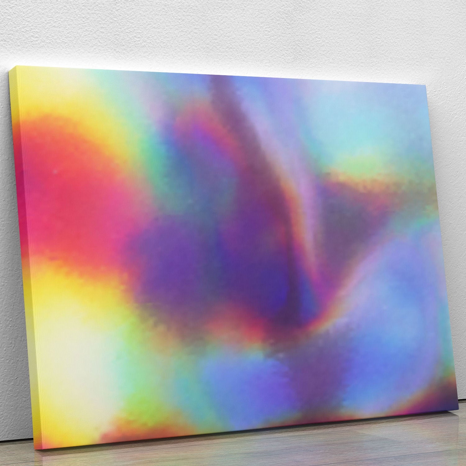 Holographic texture Canvas Print or Poster - Canvas Art Rocks - 1