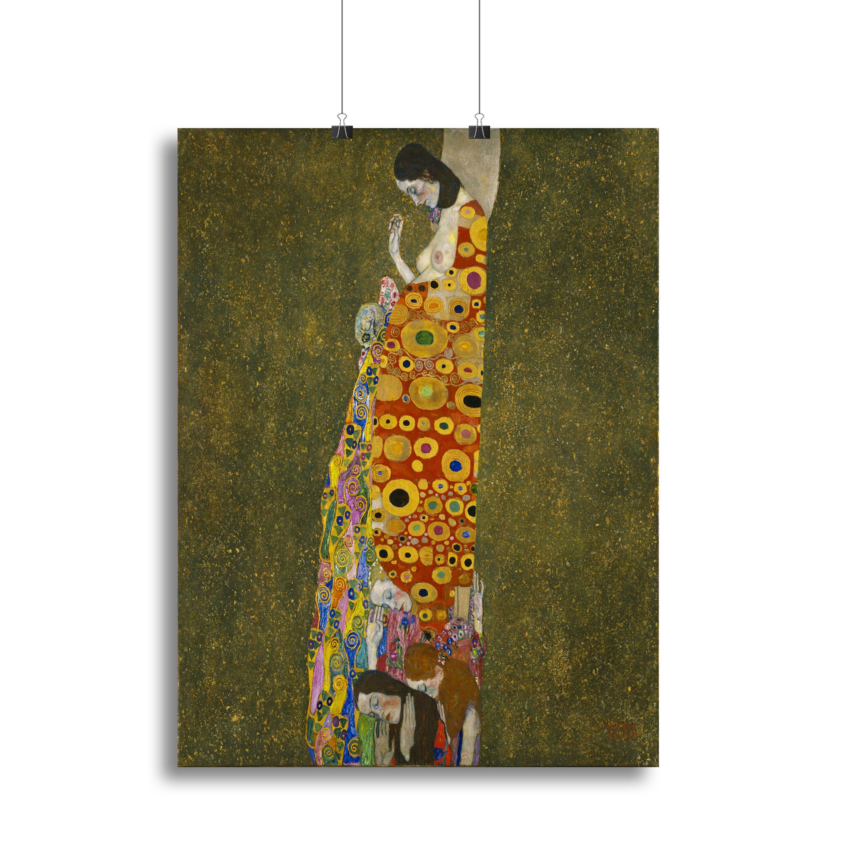 Hope II by Klimt Canvas Print or Poster - Canvas Art Rocks - 2