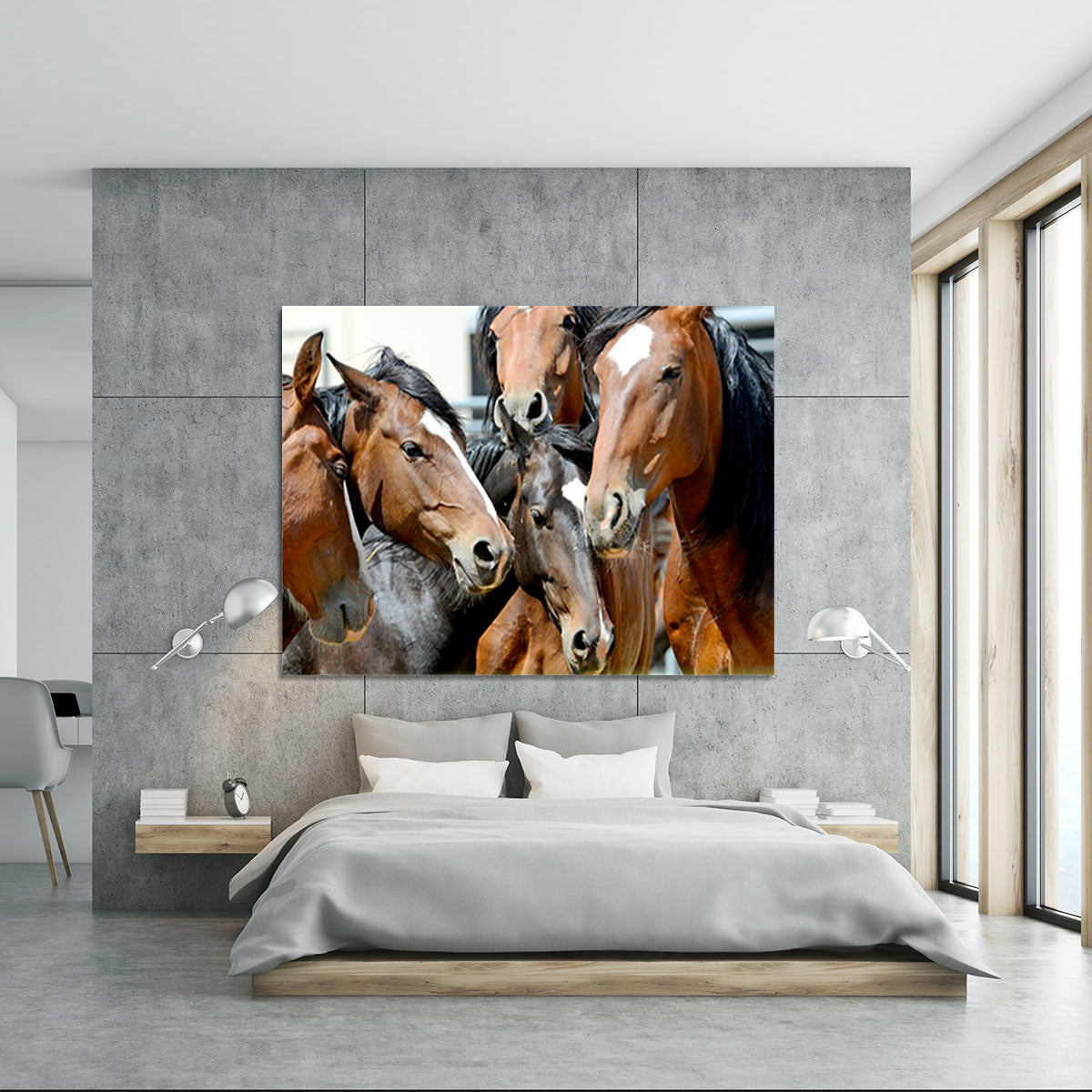 Horses Canvas Print or Poster - Canvas Art Rocks - 5