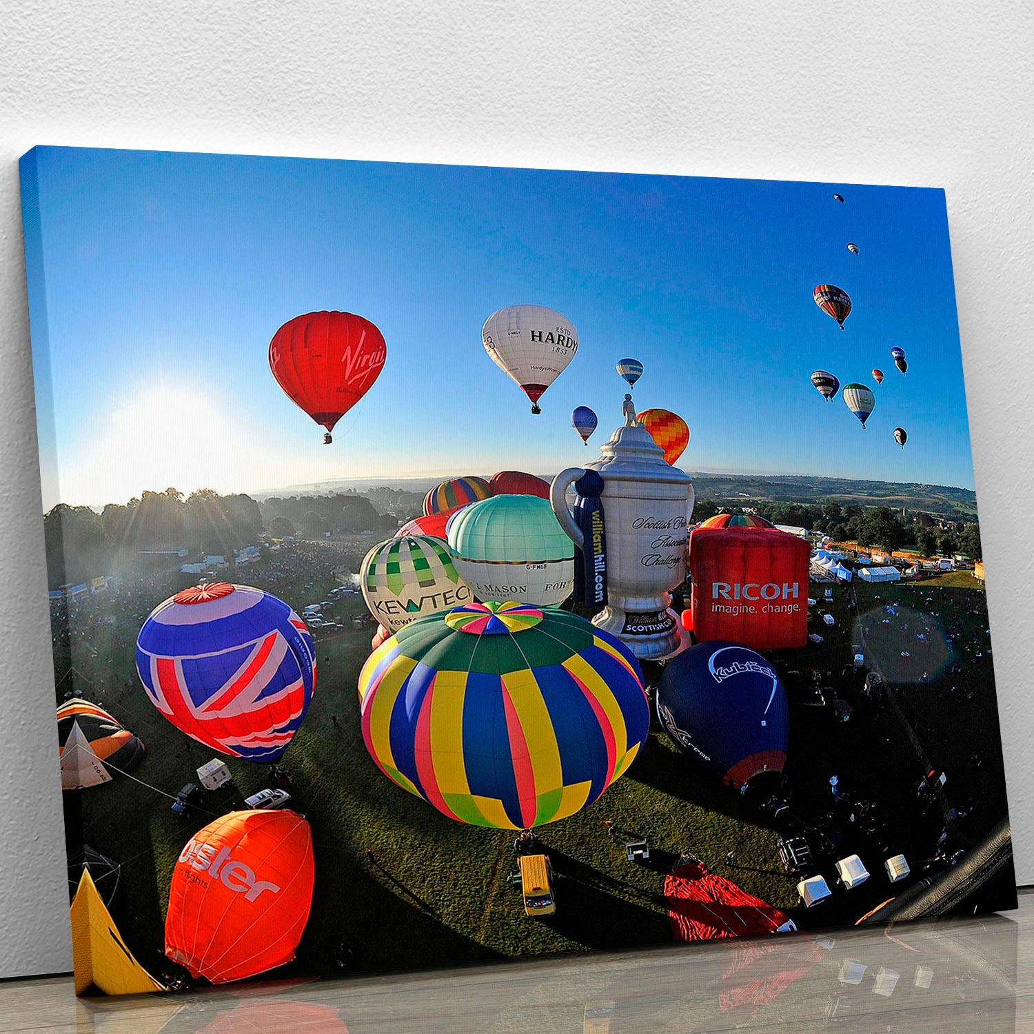 Hot Air Balloons Bristol Canvas Print or Poster - Canvas Art Rocks - 1