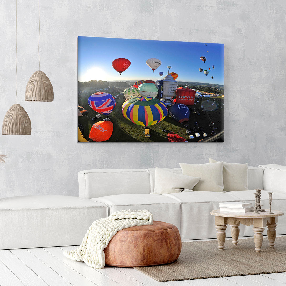 Hot Air Balloons Bristol Canvas Print or Poster - Canvas Art Rocks - 6