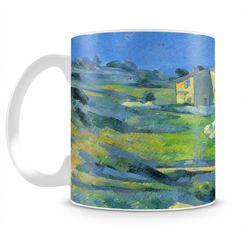 House in the Provence by Cezanne Mug - Canvas Art Rocks - 1