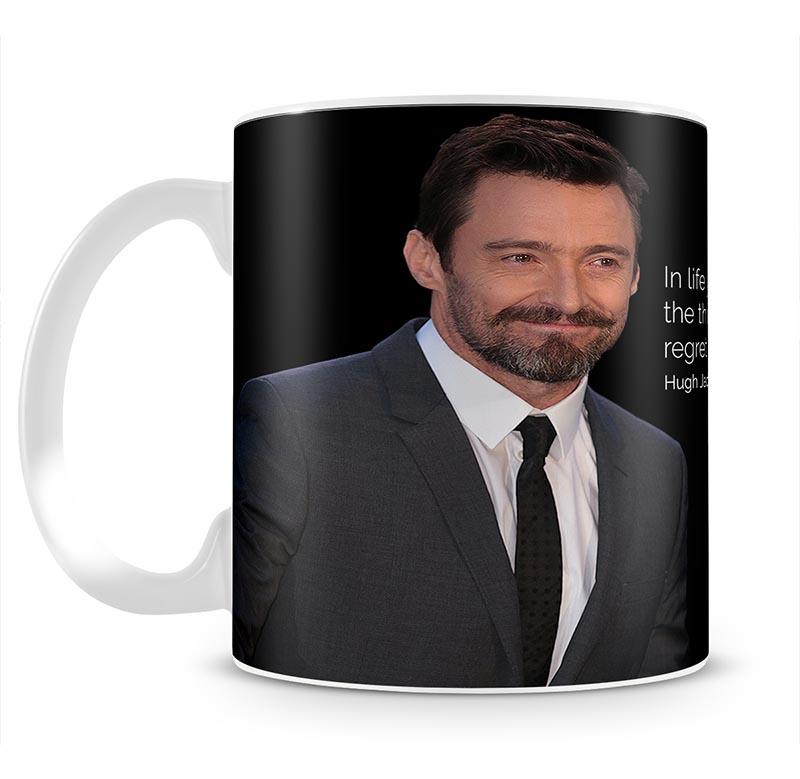 Hugh Jackman Dont Regret Mug - Canvas Art Rocks - 2