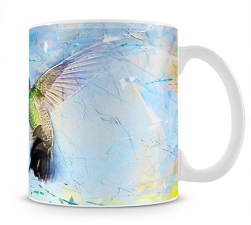 Humming Bird Painting Mug - Canvas Art Rocks - 1