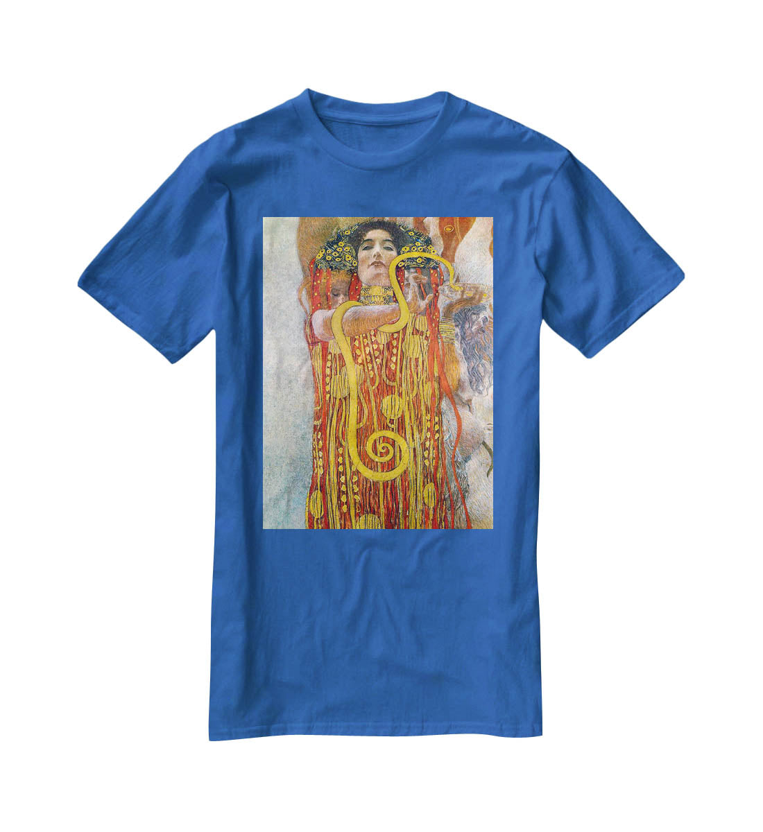 Hygeia by Klimt T-Shirt - Canvas Art Rocks - 2