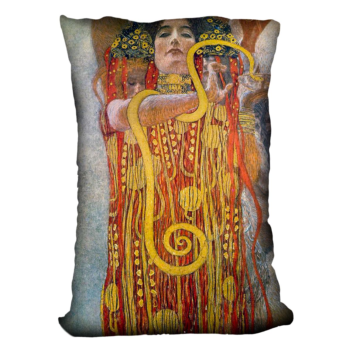 Hygeia by Klimt Cushion
