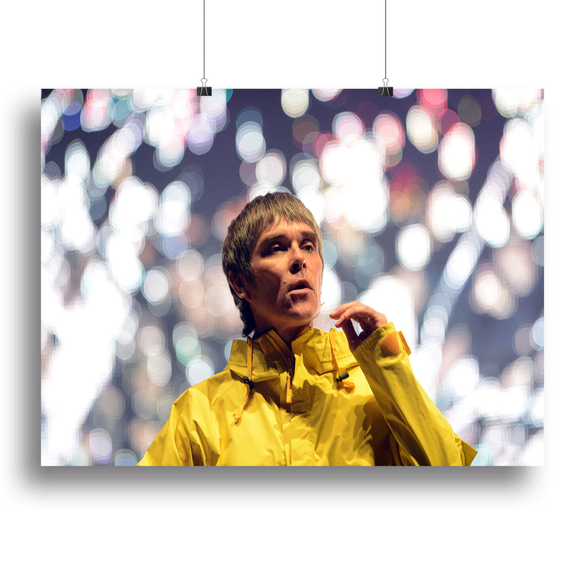 Ian Brown of the Stone Roses at the Isle of Wight Canvas Print or Poster
