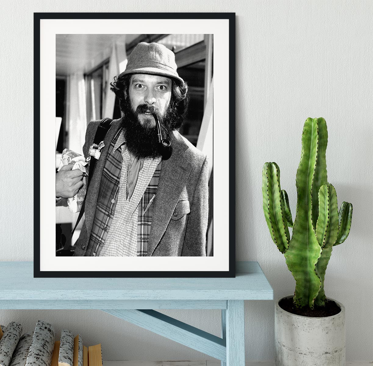Ian Anderson of Jethro Tull Framed Print - Canvas Art Rocks - 1